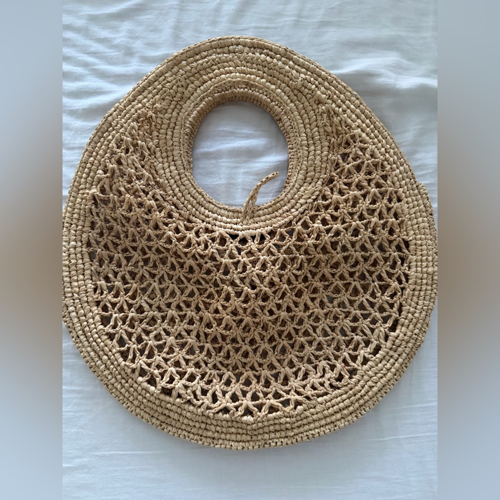 JACQUEMUS Spiaggia Small raffia basket bag - Picture 6 of 10